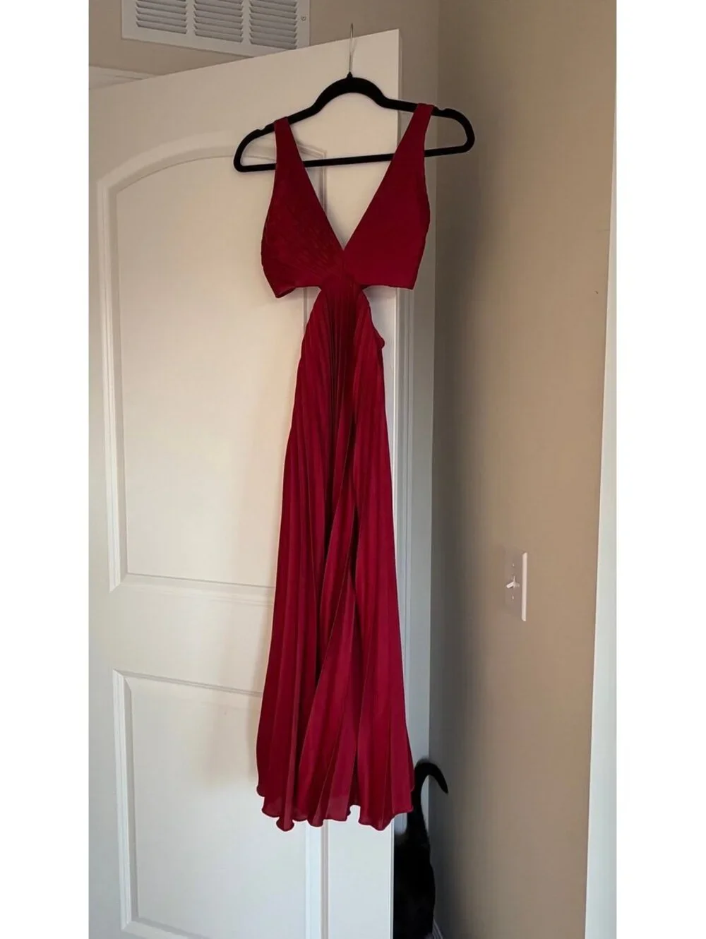 Abercrombie Pleated Maxi Dress XXSP